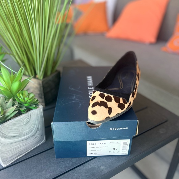 Cole Haan Grand Ambition Skimmer in Jaguar Haircalf - Picture 6 of 6